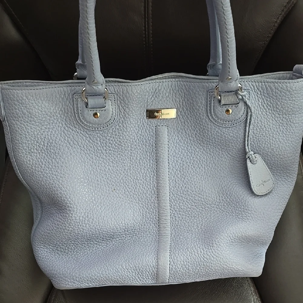 Cole Haan Light Blue Tote Bag - Picture 1 of 7